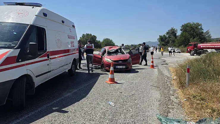 Milas'ta feci kaza 1 kişi hayatını kaybetti, 2 yaralı