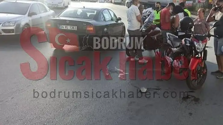 Milas'ta yaralanmalı trafik kazası