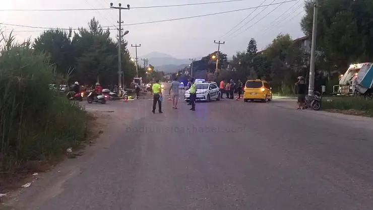 Minibüs, Motosiklete Çarptı Kazada 1 Kişi Öldü