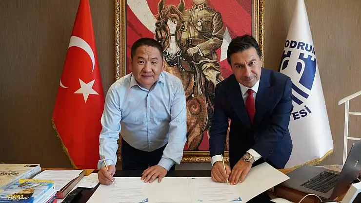 MOĞOLİSTAN İLE BODRUM ARASINDA İYİ NİYET PROTOKOLÜ İMZALANDI