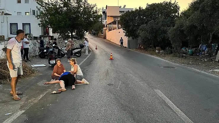 Motosiklet Kazasında 1 Kişi Yaralandı