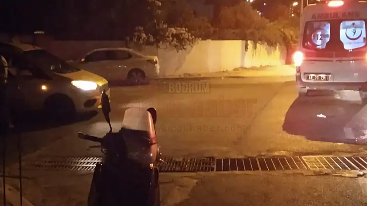 Motosiklet Sürücüsü Ehliyetsiz sürücüye çarptı 1 yaralı