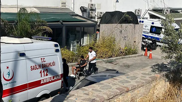 Motosiklet Yayaya Çarptı 1 Yaralı