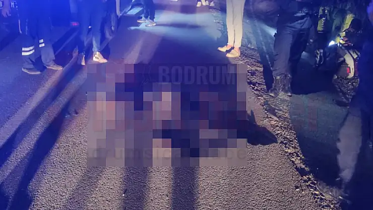 Motosikletin Çarptığı Yaya Hayatını Kaybetti