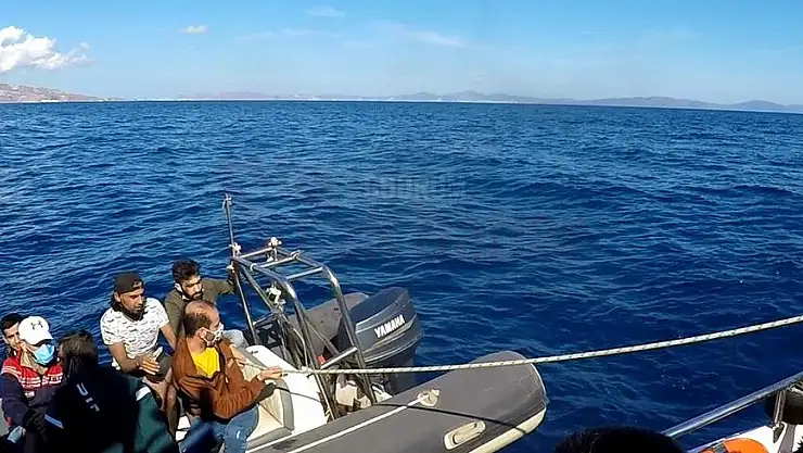 Muğla Açıklarında 28 Düzensiz Göçmen Kurtarılmıştır