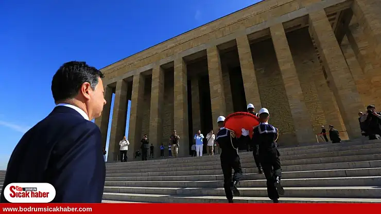 Muğla Büyükşehir Belediye Başkanı Aras'tan anlamlı 10 Kasım mesajı