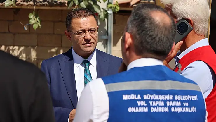Muğla Büyükşehir'den ilçelere eşit hizmet vurgusu