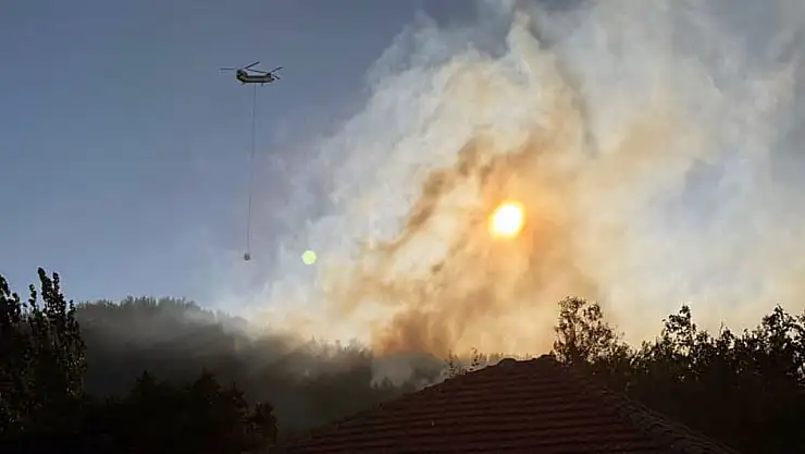 Muğla'da orman yangınlarıyla zorlu mücadele