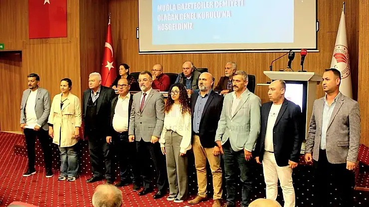 Muğla Gazeteciler Cemiyeti'nde Görev Bölümü Yapıldı