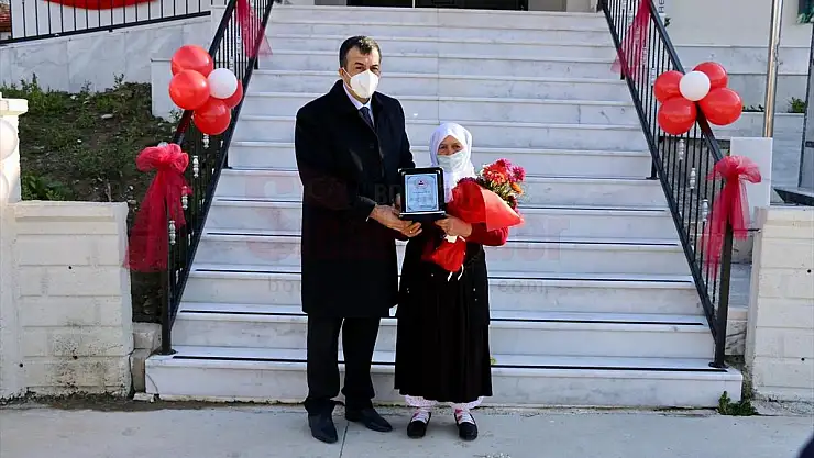 Muğla'da hayırsever tarafından yaptırılan okul açıldı...