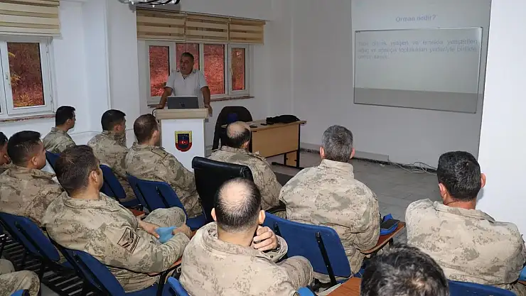 Muğla'da Jandarma Personeline Orman Yangını Eğitimi