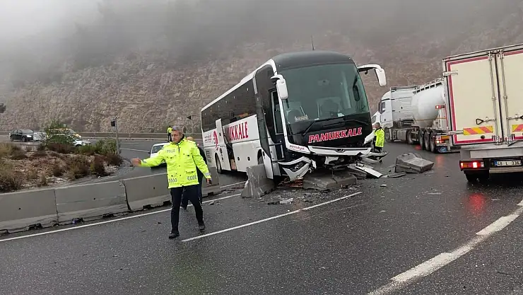 Muğla'da Otobüs Kazası: 5 Yaralı