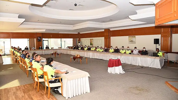 Muğla'da trafik güvenliği toplantısı yapıldı