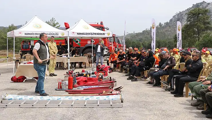 Muğla'da Yangın Ekiplerinin İş Başı Eğitimleri Tamamlandı
