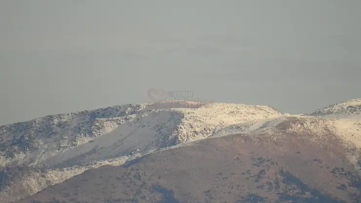 Muğla'ya Yılın ilk Karı Düştü