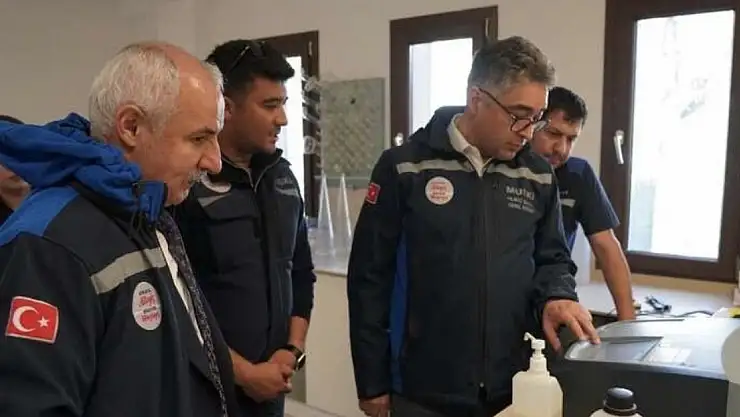 MUSKİ'den atıksu arıtma tesisine inceleme