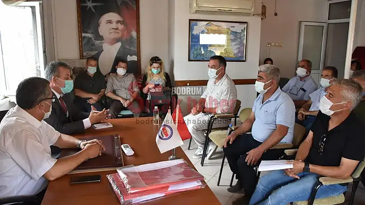 MUSKİ Genel Müdürü Ülgen, Milaslı Muhtarlarla Görüştü