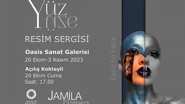 Oasis Bodrum, 'Yüz Yüze' Resim Sergisine Ev Sahipliği Yapıyor