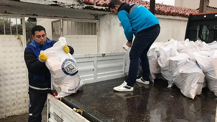 Odunlar İhtiyaç Sahiplerine Yakacak Oluyor