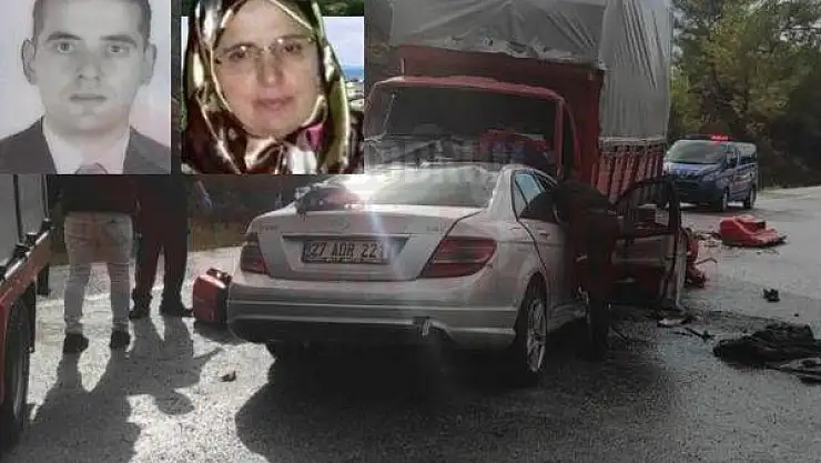 Oğlunun Cenazesini Almaya Gelirken Kazada Hayatını Kaybetti
