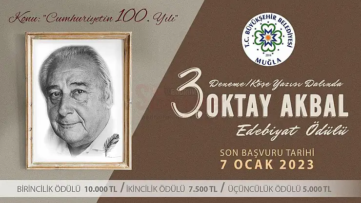 Oktay Akbal Edebiyat Ödülü Başvuruları Başladı
