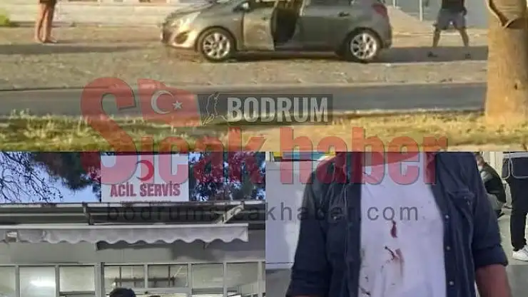 Önce karısını darp eden şahıs sonra da Bodrum Sıcak Haber Muhabirine Saldırdı
