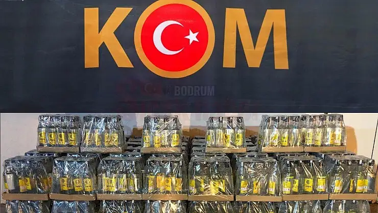 Operasyonda 1 Milyonluk Sahte İçki Yakalandı
