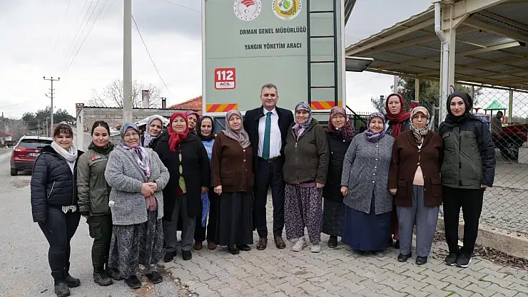 Orman Köylülerine 'Yangın' Bilgilendirmesi