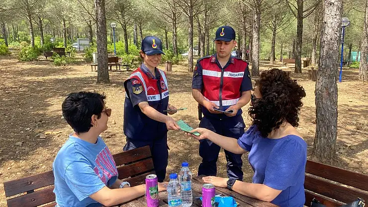 Orman Yangınlarının Önlenmesi İle İlgili İl Jandarma Komutanlığından Basın Duyurusu