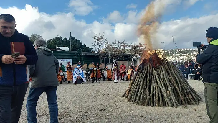 Orta Asya Geleneği Nar Tugan, Bodrum'da Yaşatıldı