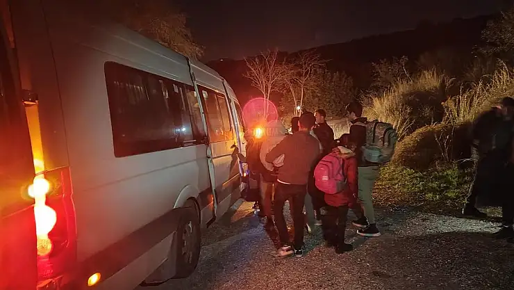 Ortakent Sahilinde Yakalandılar