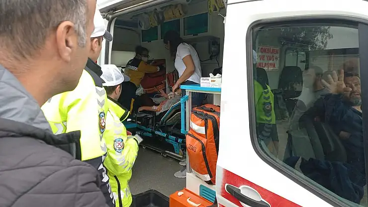 Ortakent'te Meydana Gelen Kazada 1 Kişi Yaralandı