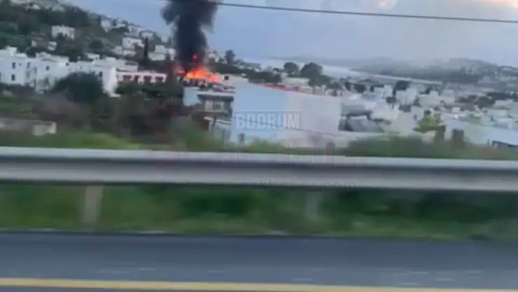 Otel Lojmanından Alevler Yükseldi!