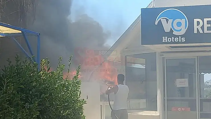 Otelde Çıkan Yangında Panik ve Korku Yaşandı