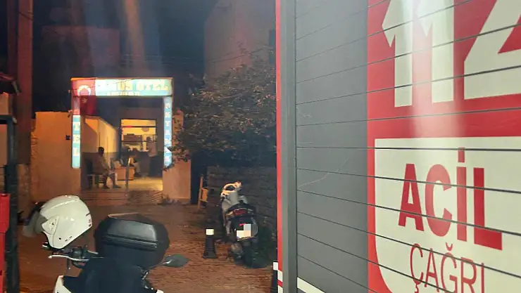 Otelde yangın paniği