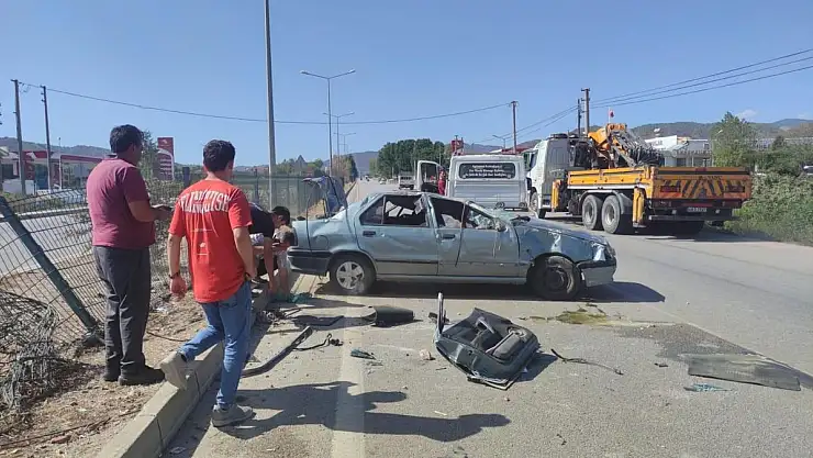 Otomobil Takla Attı: 2 Yaralı