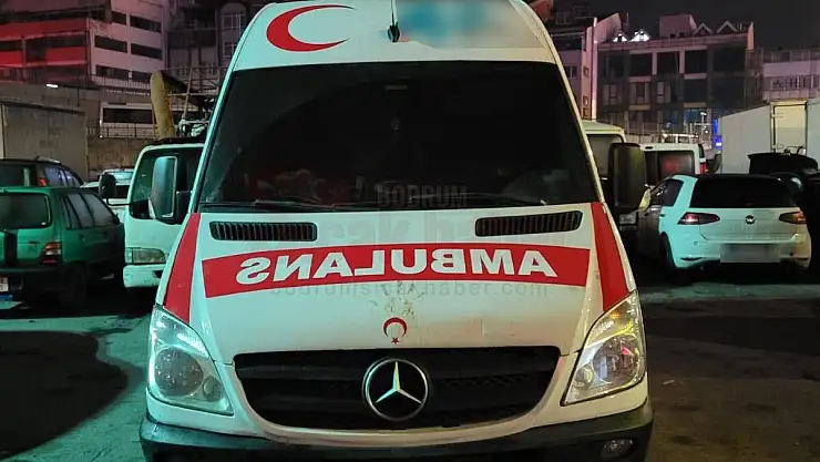 Özel Ambulansla Bodrum'a  Uyuşturucu Sevkiyatı Polise Takıldı