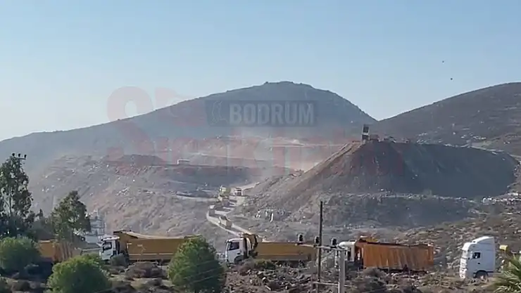 Peksimet Halkı Hafriyat Kamyonlarından Dertli