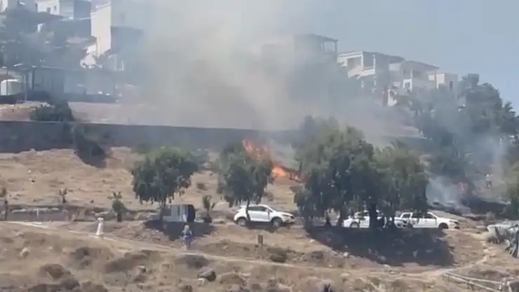 Piknik ateşi faciaya dönüşüyordu