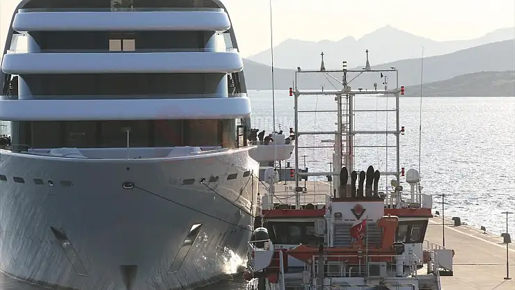 Rus Milyarder Abramoviç'in Yatı Bodrum'da