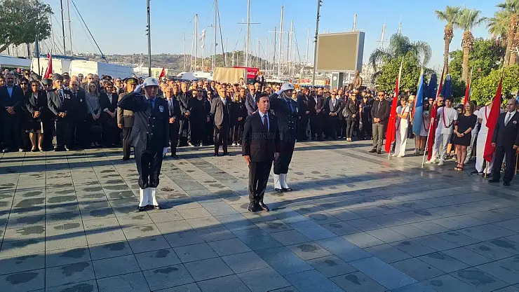 Saat 09.05'te Bodrum'da Hayat Durdu