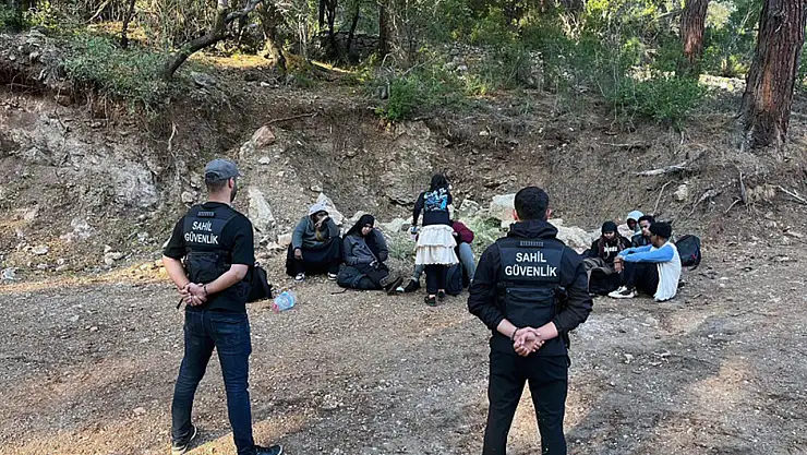 Sahil Güvenlik ve KOM ekiplerinden ortak müdahale