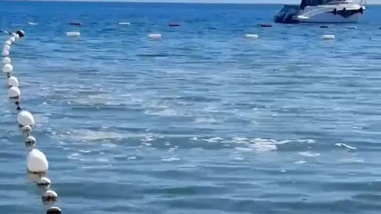 Sahilde sintine skandalı ! Bodrum'un denizi yine kirletildi !