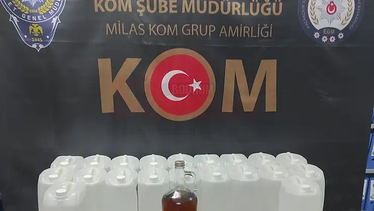 Sahte İçki Operasyonunda Bir Şüpheli Yakalandı