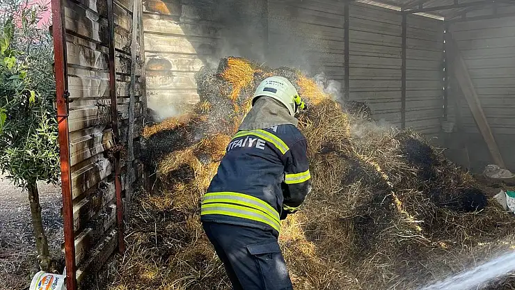 Samanlık Yangını Büyümeden Söndürüldü