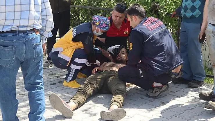 Sanayi Sitesindeki Trafik Kazasında 1 Kişi Yaralandı