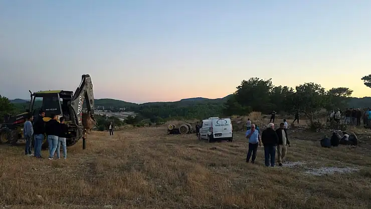 Seydikemer'de traktör kazası: 1 ölü