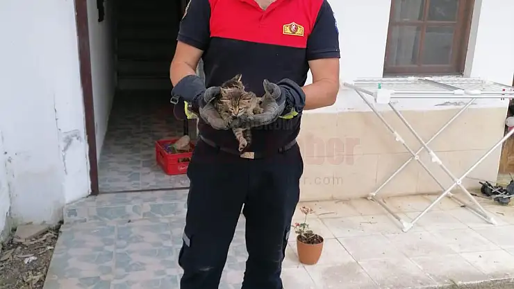 Sıkıştıkları Yerden Kurtarıldılar