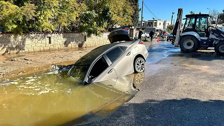 Su İsale Hattı Patladı, Facianın Eşiğinden Dönüldü