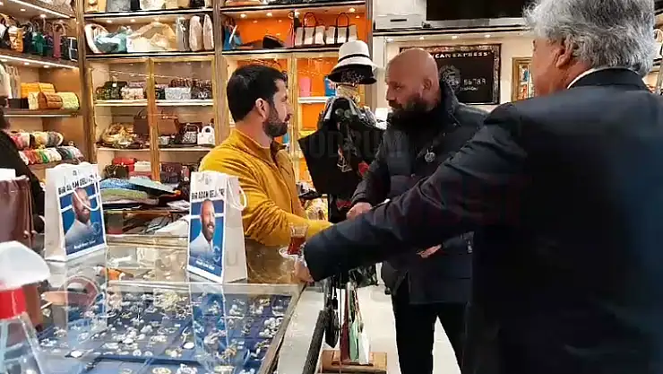 Süer ve Ergun Bodrum'da Esnaf ve Halkı Ziyaret Ettiler